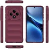 Phonesta GripShell Silikon Back Cover Hülle für Oppo Reno12 F/Reno12 FS - Bordeaux 3