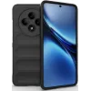 Phonesta GripShell Silikon Back Cover Hülle für Oppo Reno12 F/Reno12 FS - Schwarz