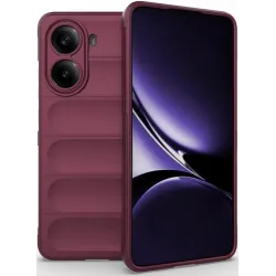 Phonesta GripShell Silikon Back Cover Hülle für Xiaomi Poco X7 Pro - Bordeaux