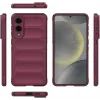 Phonesta GripShell Silikon Back Cover Hülle für Samsung Galaxy S25 Edge - Bordeaux 3