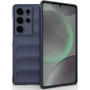 Phonesta GripShell Silikon Back Cover Hülle für Samsung Galaxy S25 Ultra - Dunkelblau