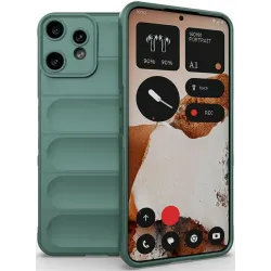 Phonesta GripShell Silikon Back Cover Hülle für Nothing CMF Phone 2 Pro - Dunkelgrün