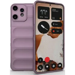 Phonesta GripShell Silikon Back Cover Hülle für Nothing CMF Phone 2 Pro - Lila