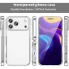 Phonesta HybridAir Back Cover Hülle für Apple iPhone 17 Pro Max - Transparent 2