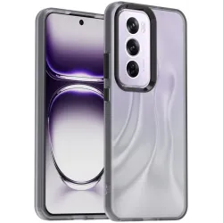 Phonesta HardFrost Back Cover Hülle für Oppo Reno12 Pro - Mattschwarz