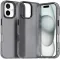 Phonesta HardFrost Back Cover Hülle für Apple iPhone 16 - Mattschwarz