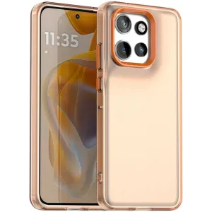 Phonesta HardFrost Back Cover Hülle für Motorola Edge 60 Neo/Edge 50 Neo / ThinkPhone 25 - Matt Orange