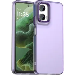 Phonesta HardFrost Back Cover Hülle für Motorola Moto G35 - Matt Lila