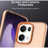 Phonesta HardFrost Back Cover Hülle für Oppo Reno13 Pro - Matt Orange 7