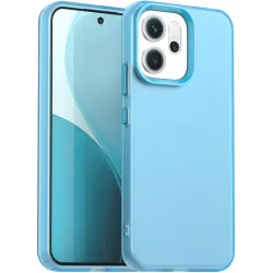 Phonesta HardFrost Back Cover Hülle für Oppo Reno14 F/FS - Matt Blau