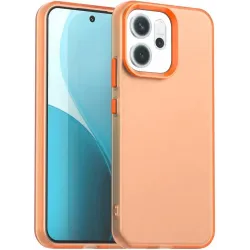 Phonesta HardFrost Back Cover Hülle für Oppo Reno14 F/FS - Matt Orange