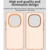 Phonesta HardFrost Back Cover Hülle für Xiaomi Redmi Note 15 Pro Plus / Xiaomi Poco M8 Pro - Matt Orange 2
