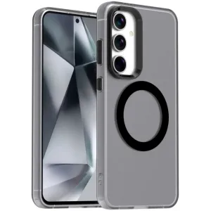 Phonesta HardFrost Back Cover Hülle mit MagSafe für Samsung Galaxy S23 FE - Mattschwarz