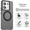 Phonesta HardFrost Back Cover Hülle mit MagSafe für Xiaomi Poco X6 - Mattschwarz 4