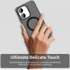 Phonesta HardFrost Back Cover Hülle mit MagSafe für Xiaomi Redmi 13C 4G/5G / Xiaomi Poco C65 - Mattschwarz 5
