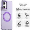 Phonesta HardFrost Back Cover Hülle mit MagSafe für Motorola Moto G35 - Matt Lila 2