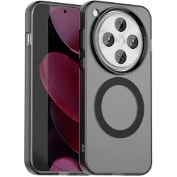 Phonesta HardFrost Back Cover Hülle mit MagSafe für Oppo Find X8 Pro - Mattschwarz