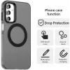 Phonesta HardFrost Back Cover Hülle mit MagSafe für Samsung Galaxy A15 4G/5G - Mattschwarz 4
