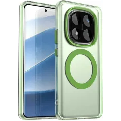 Phonesta HardFrost Back Cover Hülle mit MagSafe für Xiaomi Redmi Note 14 Pro 5G / Xiaomi Poco X7 - Matt Grün