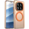 Phonesta HardFrost Back Cover Hülle mit MagSafe für Xiaomi Redmi Note 14 Pro 5G / Xiaomi Poco X7 - Matt Orange