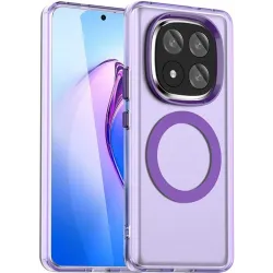 Phonesta HardFrost Back Cover Hülle mit MagSafe für Xiaomi Redmi Note 14 Pro Plus - Matt Lila