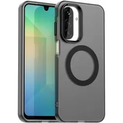 Phonesta HardFrost Back Cover Hülle mit MagSafe für Samsung Galaxy A17/A26 - Mattschwarz