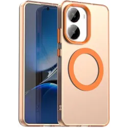 Phonesta HardFrost Back Cover Hülle mit MagSafe für Xiaomi Poco X7 Pro - Matt Orange