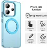 Phonesta HardFrost Back Cover Hülle mit MagSafe für Xiaomi Redmi Note 14 4G - Matt Blau 2