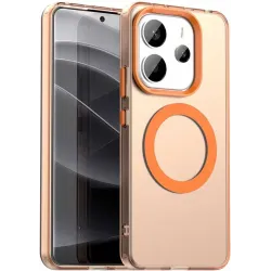 Phonesta HardFrost Back Cover Hülle mit MagSafe für Xiaomi Redmi Note 14 4G - Matt Orange