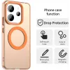Phonesta HardFrost Back Cover Hülle mit MagSafe für Xiaomi Redmi Note 14 4G - Matt Orange 2