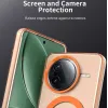 Phonesta HardFrost Back Cover Hülle mit MagSafe für Xiaomi Poco F7 Pro - Matt Orange 7
