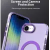 Phonesta HardFrost Back Cover Hülle mit MagSafe für Apple iPhone 17e/16e - Matt Lila 7