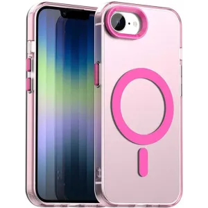Phonesta HardFrost Back Cover Hülle mit MagSafe für Apple iPhone 17e/16e - Mattrosa