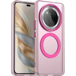 Phonesta HardFrost Back Cover Hülle mit MagSafe für HONOR Magic7 Lite - Mattrosa