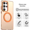 Phonesta HardFrost Back Cover Hülle mit MagSafe für Samsung Galaxy S25 Ultra - Matt Orange 2