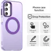 Phonesta HardFrost Back Cover Hülle mit MagSafe für Samsung Galaxy A15 4G/5G - Matt Lila 4