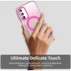 Phonesta HardFrost Back Cover Hülle mit MagSafe für Samsung Galaxy A15 4G/5G - Mattrosa 5