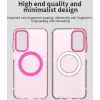 Phonesta HardFrost Back Cover Hülle mit MagSafe für Samsung Galaxy A15 4G/5G - Mattrosa 6