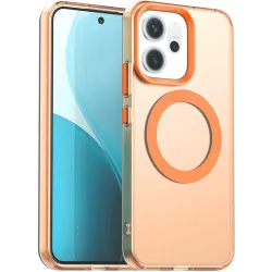 Phonesta HardFrost Back Cover Hülle mit MagSafe für Oppo Reno14 F/FS - Matt Orange