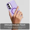 Phonesta HardFrost Back Cover Hülle mit MagSafe für Samsung Galaxy S25 FE - Matt Lila 4