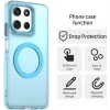 Phonesta HardFrost Back Cover Hülle mit MagSafe für Motorola Moto G56 - Matt Blau 5