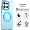 Phonesta HardFrost Back Cover Hülle mit MagSafe für Motorola Moto G86 - Matt Blau 5