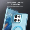 Phonesta HardFrost Back Cover Hülle mit MagSafe für Motorola Moto G86 - Matt Blau 6