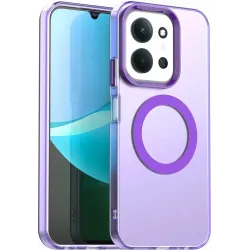 Phonesta HardFrost Back Cover Hülle mit MagSafe für Xiaomi Redmi 15C / Xiaomi Poco C85 - Matt Lila