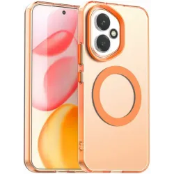 Phonesta HardFrost Back Cover Hülle mit MagSafe für HONOR 400 - Matt Orange