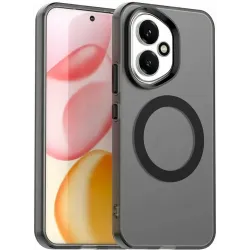 Phonesta HardFrost Back Cover Hülle mit MagSafe für HONOR 400 - Mattschwarz