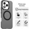 Phonesta HardFrost Back Cover Hülle mit MagSafe für HONOR 400 Lite - Mattschwarz 5