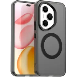 Phonesta HardFrost Back Cover Hülle mit MagSafe für HONOR 400 Pro - Mattschwarz