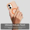 Phonesta HardFrost Back Cover Hülle mit MagSafe für Xiaomi Poco F7 - Matt Orange 4