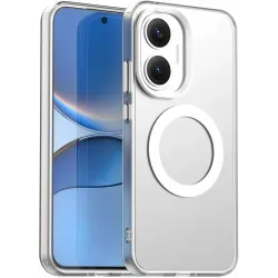 Phonesta HardFrost Back Cover Hülle mit MagSafe für Xiaomi Poco F7 - Matt Weiß